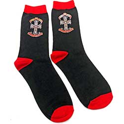 Guns N' Roses Unisex Ankle Socks: Appetite Cross (UK Size 7 - 11)