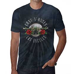 Guns N' Roses Unisex T-Shirt: Los Angeles (Wash Collection)