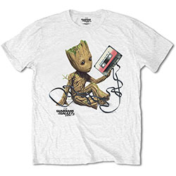 Marvel Comics Unisex T-Shirt: Guardians of the Galaxy Groot with Tape