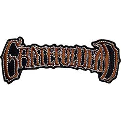 Grateful Dead Standard Woven Patch: Gold Logo
