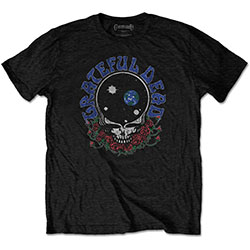 Grateful Dead Unisex T-Shirt: Space Your Face & Logo