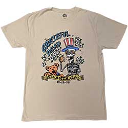 Grateful Dead Unisex T-Shirt: Atlanta Flowers