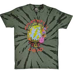 Grateful Dead Unisex T-Shirt: Forest Dead (Wash Collection)