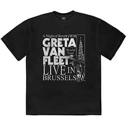 Greta Van Fleet Unisex T-Shirt: Night of Revelry