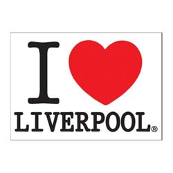 Magic Moments Postcard: I Love Liverpool (Standard)