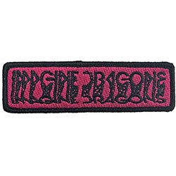 Imagine Dragons Standard Woven Patch: Blurred Logo