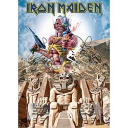 Iron Maiden Postcard: Somewhere back in time (Standard)