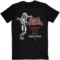 Iron Maiden Unisex T-Shirt: Beast Over Hammersmith World Tour '82