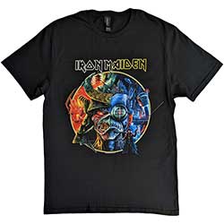Iron Maiden Unisex T-Shirt: The Future Past Tour '23 Circle Art