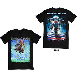 Iron Maiden Unisex T-Shirt: Tour Trooper (Back Print)