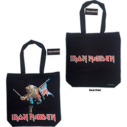 Iron Maiden Cotton Tote Bag: Trooper (Back Print)