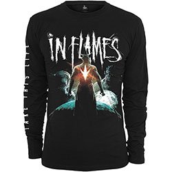 In Flames Unisex Long Sleeve T-Shirt: Take This Life (Sleeve Print)