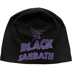 Black Sabbath Unisex Beanie Hat: Logo & Devil