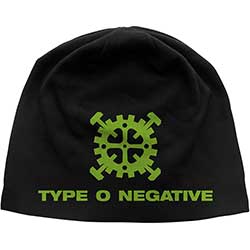 Type O Negative Unisex Beanie Hat: Gear Logo JD Print