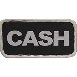 Johnny Cash Standard Printed Patch: Cash