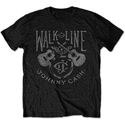 Johnny Cash Unisex T-Shirt: Walk The Line