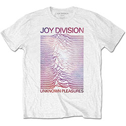 Joy Division Unisex T-Shirt: Space - Unknown Pleasures Gradient