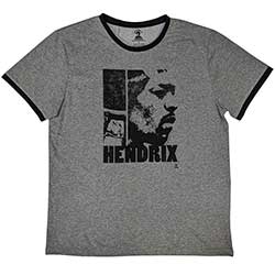Jimi Hendrix Unisex Ringer T-Shirt: Let Me Live