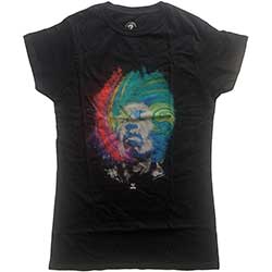 Jimi Hendrix Ladies T-Shirt: Galaxy
