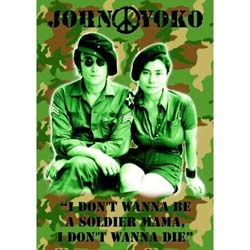 John Lennon Postcard: John & Yoko