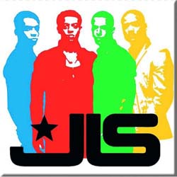 JLS Fridge Magnet: Band Silhouette