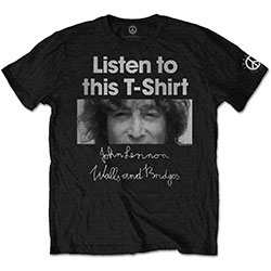 John Lennon Unisex T-Shirt: Listen Lady