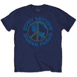John Lennon Unisex T-Shirt: World Peace