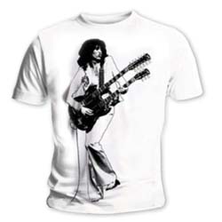 Jimmy Page Unisex T-Shirt: Urban Image (Small)