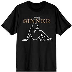Judas Priest Unisex T-Shirt: Sin After Sin Sinner Slogan Lady