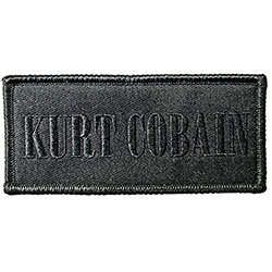Kurt Cobain Standard Woven Patch: Logo