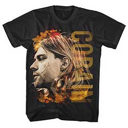 Kurt Cobain Unisex T-Shirt: Coloured Side View