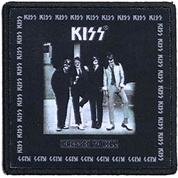 KISS Standard Printed Patch: Dressed To Kill
