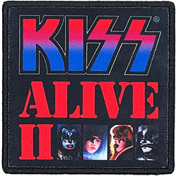 KISS Standard Printed Patch: Alive II