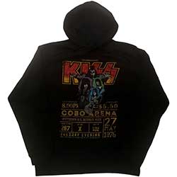 KISS Unisex Pullover Hoodie: Cobra Arena '76