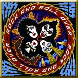KISS Fridge Magnet: Rock & Roll Over Album