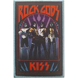 KISS Standard Printed Patch: Rock Gods