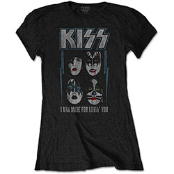 KISS Ladies T-Shirt: Made For Lovin' You