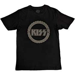KISS Unisex Hi-Build T-Shirt: Buzzsaw Logo