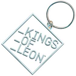 Kings of Leon Keychain: Block Logo (Enamel In-fill)