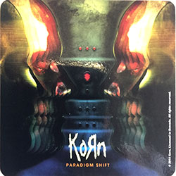 Korn Single Cork Coaster: Paradigm Shift