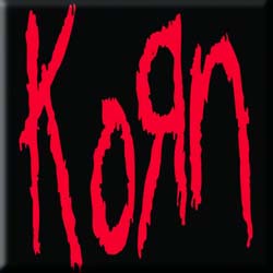 Korn Fridge Magnet: Logo