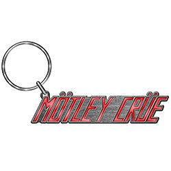 Motley Crue Keychain: Logo (Die-Cast Relief)