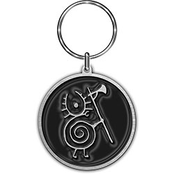 Heilung Keychain: Warrior Snail (Enamel In-Fill)