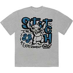Disney Unisex T-Shirt: Lilo & Stitch - Stitch Experiment