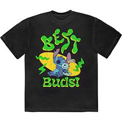 Disney Unisex T-Shirt: Lilo & Stitch - Stitch Best Buds