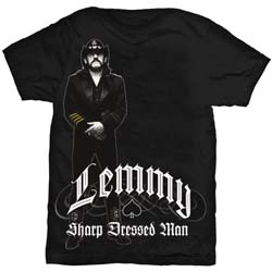 Lemmy Unisex T-Shirt: Sharp Dressed Man