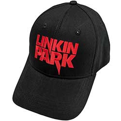 Linkin Park Unisex Baseball Cap: Red Logo  