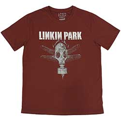 Linkin Park Unisex T-Shirt: Gas Mask