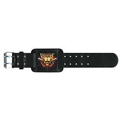 Bullet For My Valentine Leather Wrist Strap: Two Pistols