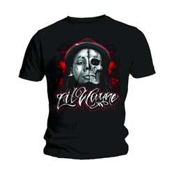 Lil Wayne Unisex T-Shirt: Skull Sketch